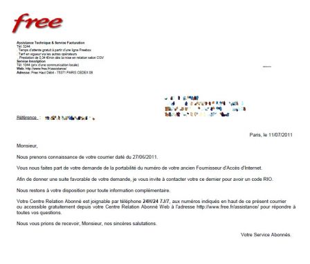 free courrier
