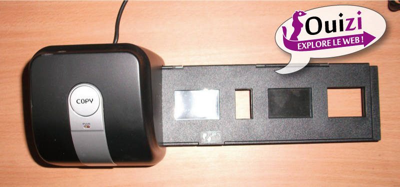Test Déballage Scanner USB Diapositives et Négatifs 